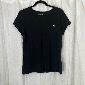 Women’s Abercrombie & Fitch A&F soft AF tee shirt black medium